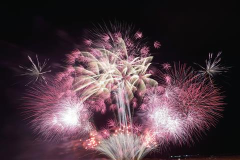 大曲の花火（一例）